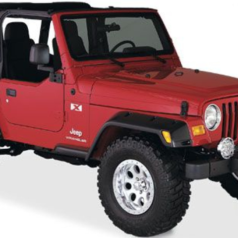 Poszerzenia nadkoli Bushwacker Pocket Style - Jeep Wrangler TJ
